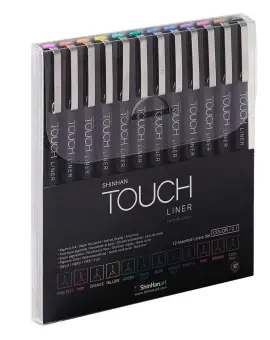 Touch Liner 0,1mm set of 12