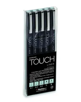 Touch Liner Cool Grey Set of 5