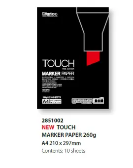 Touch Marker Pad A/4 260g 10 Sheets
