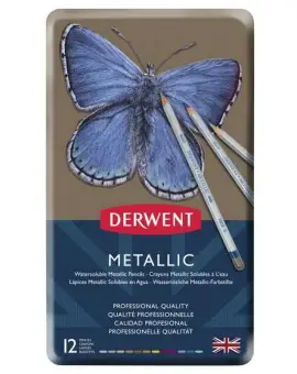 Metallic pencil set of 12