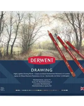 Drawing Pencil set of 24 in tin box