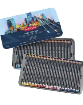 Procolour színes ceruza 72db-os készlet fémdobozban