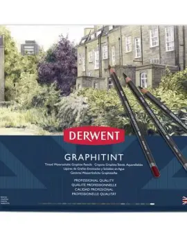 Graphitint 24db-os ceruzakészlet fémdobozban