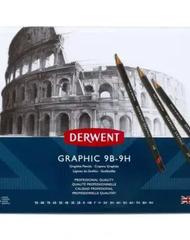 Grafitceruza válogatás 24db 9B-9H