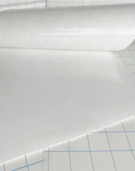 Transparent double sided sheet 70x100cm