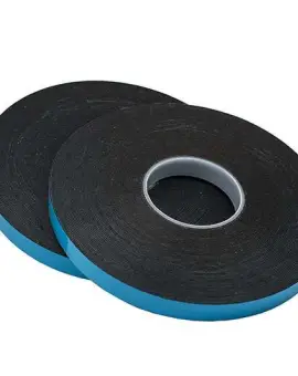 4330 Fekete extra erős habosított kétoldalas ragasztó 19mmx10m