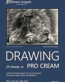 Drawing pro cream A/3 29,7x43cm