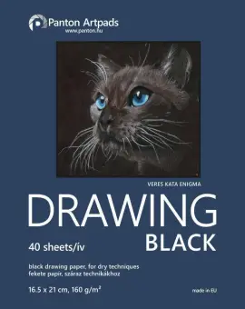 Drawing black A/5 22,4x29,7cm