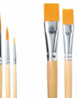 Kolibri flat brush, synthetic 8508