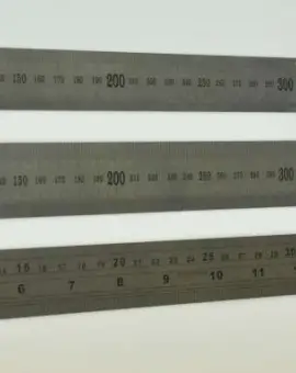 Stainless steel ruler 30cm