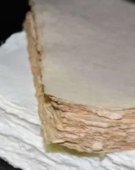 A/5 Handmade paper, white