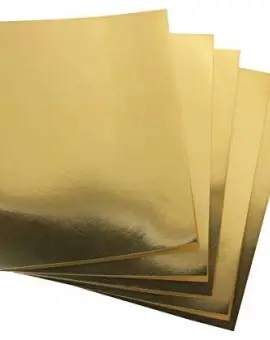 Self adhesive paper, metallic 50x70cm