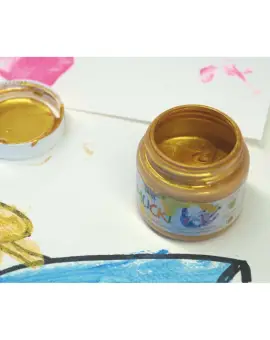 Mucki fingerpaint metallic colors 150ml