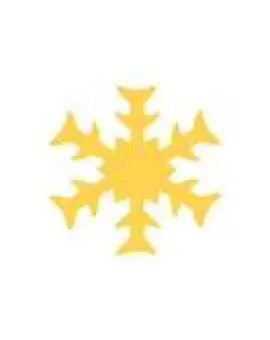 Craft puncher 2,5cm "snowflake 2"