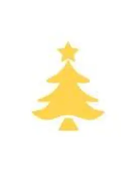 Craft puncher 2,5cm "christmas tree"