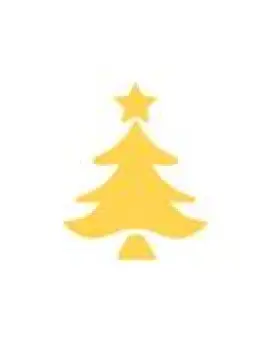 Craft puncher 3,7cm "christmas tree"