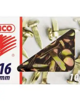 Roundheaded paper fasteners 16mm