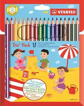 Stabilo trio thick set of 18