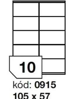 Rayfilm 0915 105x57mm 10pcs/sheet