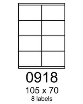 Rayfilm 0918 105x70mm 8pcs/sheet