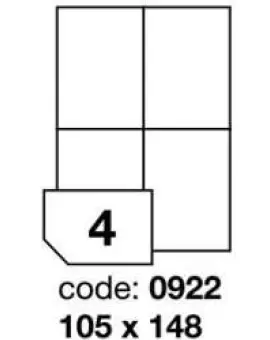 Rayfilm 0922 105x148mm 4pcs/sheet