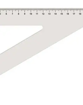Koh-i-noor trianular ruler, 22cm