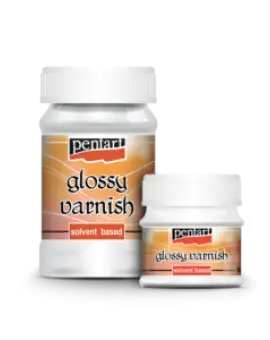 Solvent based glossy varnishes 50ml