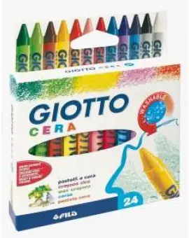 Giotto Cera wax crayons set of 24