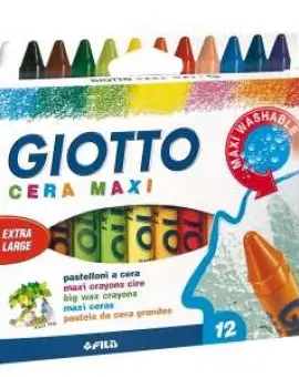 Giotto Cera wax crayons set of 12