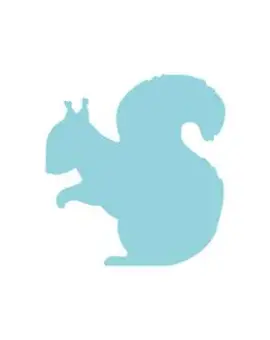 Craft punch 2,5cm "squirrel"