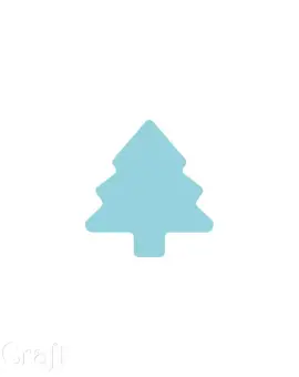 Formalyukasztó 3,7cm "fir tree"