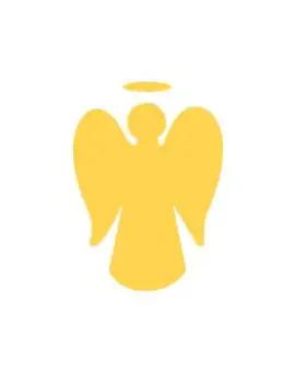 Craft punch 3,7cm "angel3"