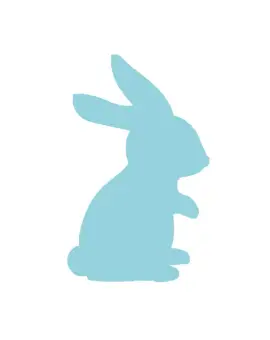 Craft punch 3,7cm "rabbit"