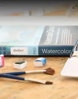 Streched Canvas for Watercolor