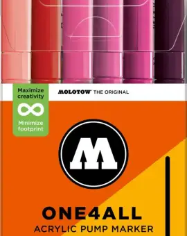 One4all 2mm Pink Set of 6