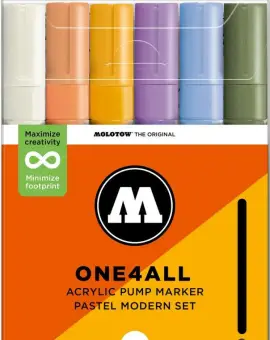 One4all 4mm Pastel Modern Set of 6