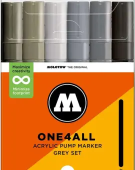 One4all 4mm Grey Set of 6