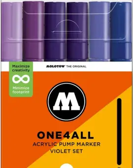 One4all 4mm Violet Set of 6