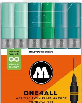 One4all Twin (1,5mm/4mm) Tropical Set of 6