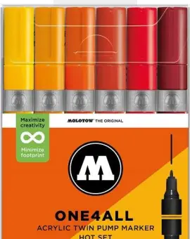 One4all Twin (1,5mm/4mm) Hot Set of 6