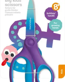 Fiskars Gyerekolló 1067852 Lila 8+